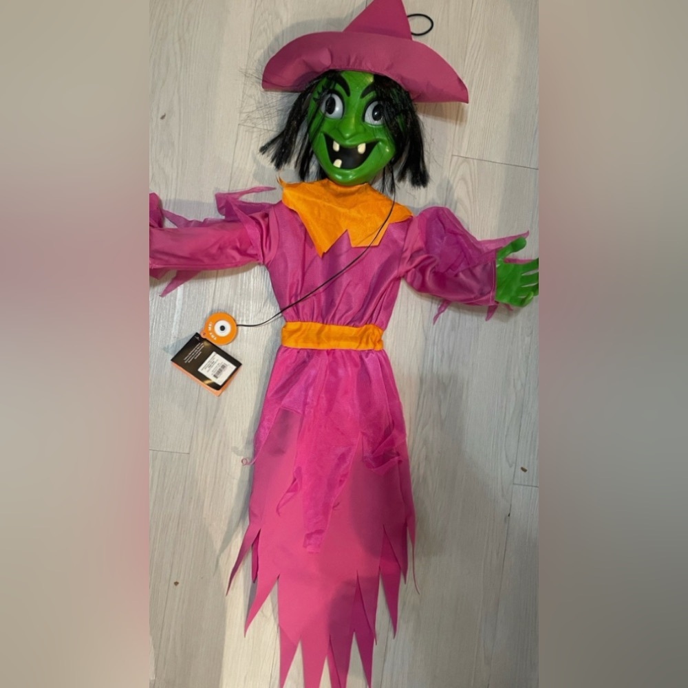 Hyde and Eek Animated Halloween Witch